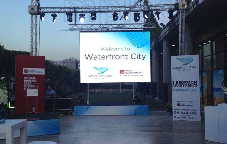 戶外租賃屏廣（guǎng）告屏P5.95壓鑄鋁箱 