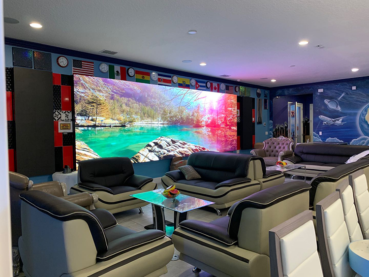 美國學校 室內P3 LED顯示屏