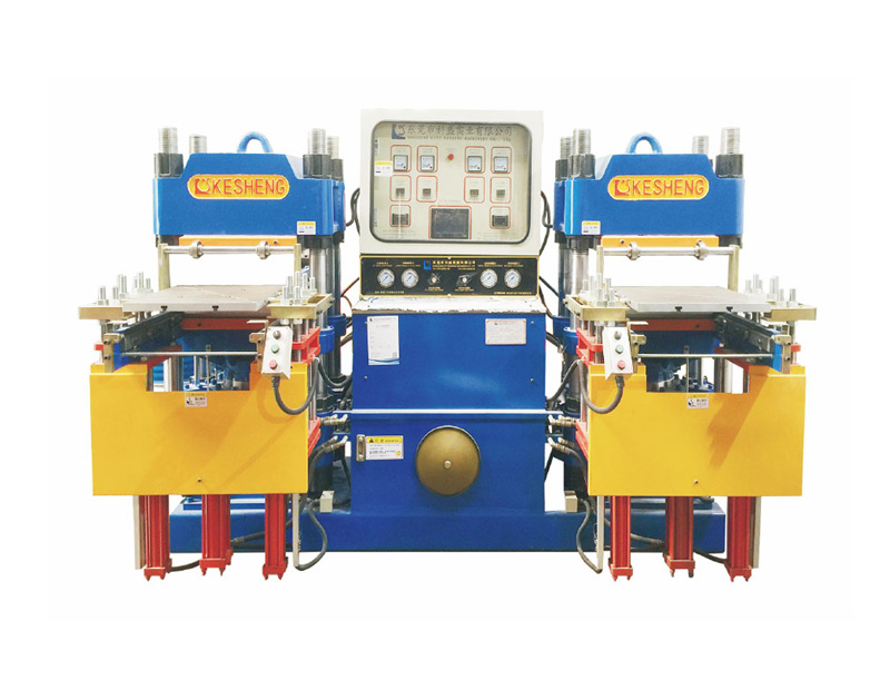 KSH 100-2000（Tons) 高精密度雙油（yóu）泵全自動前頂3RT開模油壓成型機